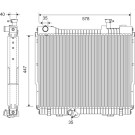 701403 Kühler, Motorkühlung