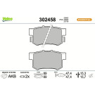 Valeo Bremsbelagsatz, Scheibenbremse ESSENTIAL 302458