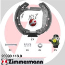 Zimmermann | Bremsbackensatz | 20990.118.0