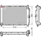 Denso | Kühler, Motorkühlung | DRM23111
