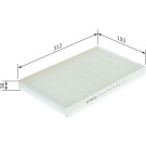 BOSCH 1 987 432 024 Innenraumfilter BOSCH 1 987 432 024 Innenraumfilter