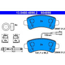 13.0460-4890.2 Bremsbelagsatz, Scheibenbremse