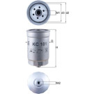KC 101 Kraftstofffilter KC 101 Kraftstofffilter