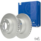 ATE 24.0122-0239.1 Bremsscheibe Ø284mm, 5x120,0, Belüftet, beschichtet, hochgekohlt, mit Schrauben