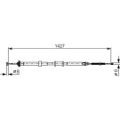 1 987 482 392 Seilzug, Feststellbremse 1 987 482 392 Seilzug, Feststellbremse