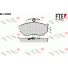 FTE | Bremsbelagsatz, Scheibenbremse | 9010016
