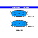13.0460-5866.2 Bremsbelagsatz, Scheibenbremse
