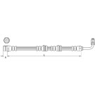 4111087 Bremsschlauch