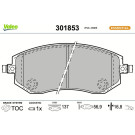301853 Bremsbelagsatz, Scheibenbremse ESSENTIAL
