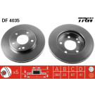 TRW | Bremsscheibe | DF4035