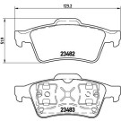 Brembo | Bremsbelagsatz, Scheibenbremse | P 59 044