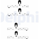 LX0071 Zubehörsatz, Scheibenbremsbelag