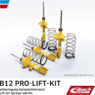 Eibach | Fahrwerkssatz, Federn/Dämpfer | Fahrwerkssatz Federn Dämpfer B12 Lift Kit Höherlegung | E93-46-028-01-22