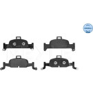 025 224 0216 Bremsbelagsatz, Scheibenbremse MEYLE-ORIGINAL: True to OE.