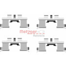 Metzger 109-1677 Zubehörsatz, Scheibenbremsbelag GREENPARTS