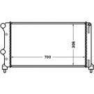 Mahle | Kühler, Motorkühlung | CR 1448 000S