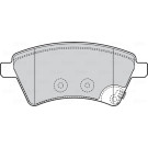 Valeo | Bremsbelagsatz, Scheibenbremse | 301804