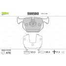 Valeo | Bremsbelagsatz, Scheibenbremse | 598580