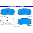 13.0460-5873.2 Bremsbelagsatz, Scheibenbremse