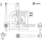 FEBI BILSTEIN 186640 Querlenker, Lenker, Radaufhängung