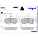 Delphi | Bremsbelagsatz, Scheibenbremse | LP2016 Delphi | Bremsbelagsatz, Scheibenbremse | LP2016