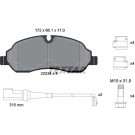 Textar Bremsbelagsatz, Scheibenbremse Q+ 2203401