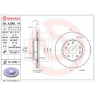 Brembo | Bremsscheibe | 09.A296.11