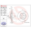 Brembo | Bremsscheibe | 09.5870.34