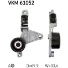 SKF | Spannrolle, Keilrippenriemen | VKM 61052