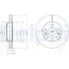 Delphi | Bremsscheibe | BG4261