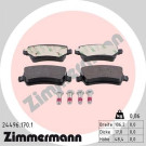 24496.170.1 Bremsbelagsatz, Scheibenbremse