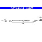 24.3728-0329.2 Seilzug, Kupplungsbetätigung 24.3728-0329.2 Seilzug, Kupplungsbetätigung