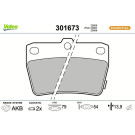 301673 Bremsbelagsatz, Scheibenbremse ESSENTIAL