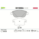 Valeo | Bremsbelagsatz, Scheibenbremse | 301698A