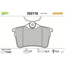 302116 Bremsbelagsatz, Scheibenbremse ESSENTIAL