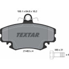 Textar | Bremsbelagsatz, Scheibenbremse | 2146306