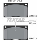 2038002 Bremsbelagsatz, Scheibenbremse