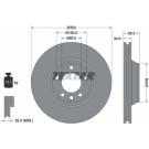 Textar | Bremsscheibe | 92121705