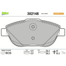 302148 Bremsbelagsatz, Scheibenbremse ESSENTIAL