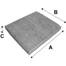 698739 Filter, Innenraumluft VALEO PROTECT