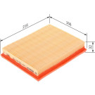 BOSCH 1 457 433 306 Luftfilter