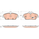 GDB2038 Bremsbelagsatz, Scheibenbremse COTEC GDB2038 Bremsbelagsatz, Scheibenbremse COTEC