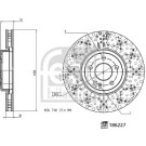 FEBI BILSTEIN 186227 Bremsscheibe
