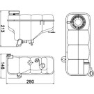 Mahle | Ausgleichsbehälter, Kühlmittel | CRT 5 000S