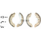 91052800 Bremsbackensatz