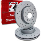 ZIMMERMANN SPORT COAT Z 600.3233.52 Bremsscheibe 280x22mm, 10/5, 5x112, innenbelüftet, gelocht, beschichtet, hochgekohlt ZIMMERMANN SPORT COAT Z 600.3233.52 Bremsscheibe 280x22mm, 10/5, 5x112, innenbelüftet, gelocht, beschichtet, hochgekohlt
