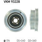 SKF | Riemenscheibe, Kurbelwelle | VKM 93228