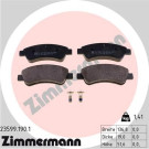 Zimmermann | Bremsbelagsatz, Scheibenbremse | 23599.190.1