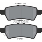 2424001 Bremsbelagsatz, Scheibenbremse