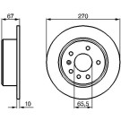 BOSCH | Bremsscheibe | 0 986 478 267 BOSCH | Bremsscheibe | 0 986 478 267